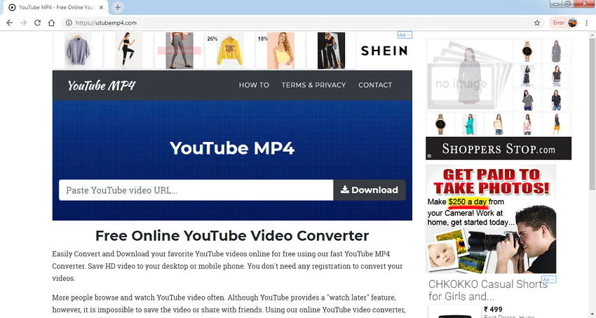 Different youtube video converter tools